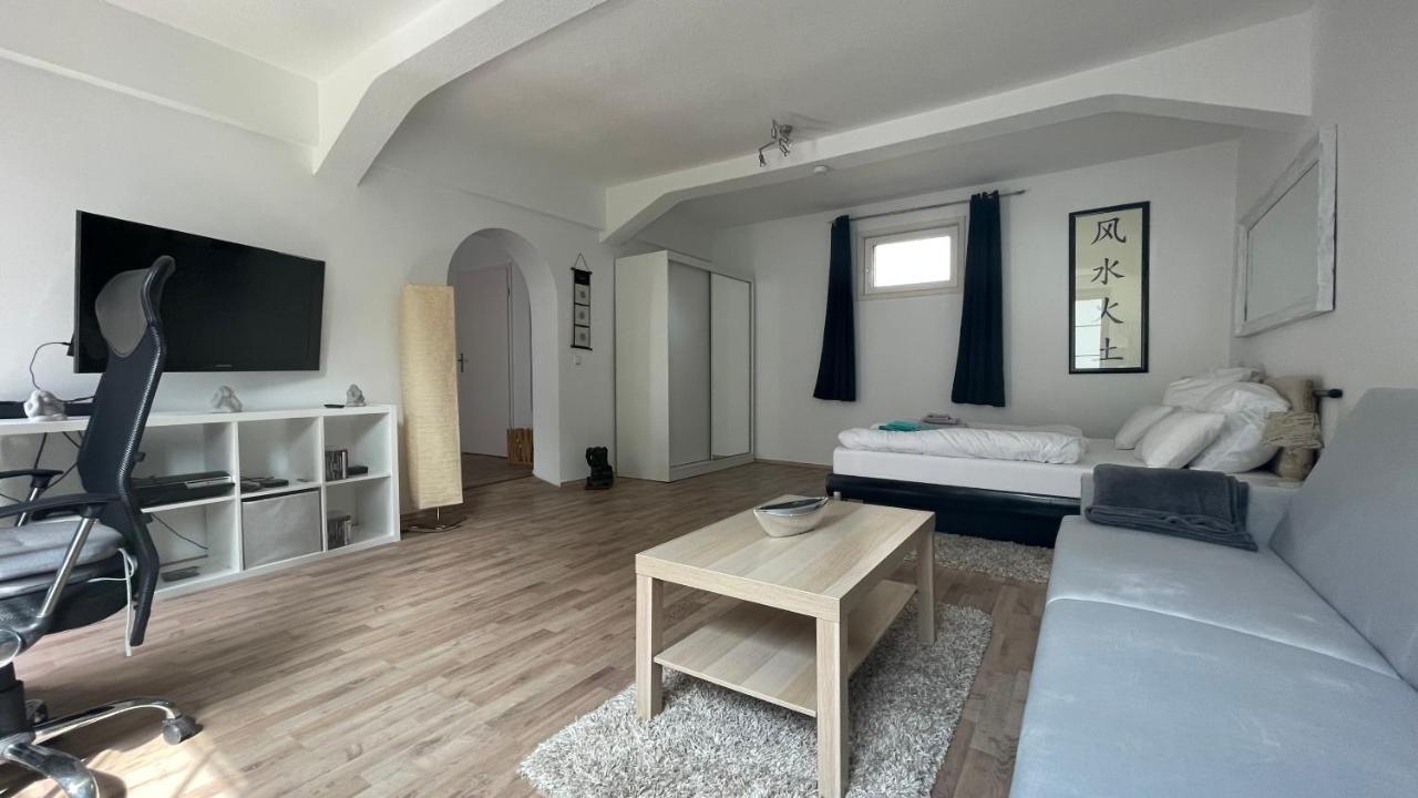 Oase Im Gruenen Hinterhof, Eg, Ruhe, Terrasse, Carport, Free Paytv, Kaffee&Tee, Fahrraeder Apartman Duisburg Kültér fotó